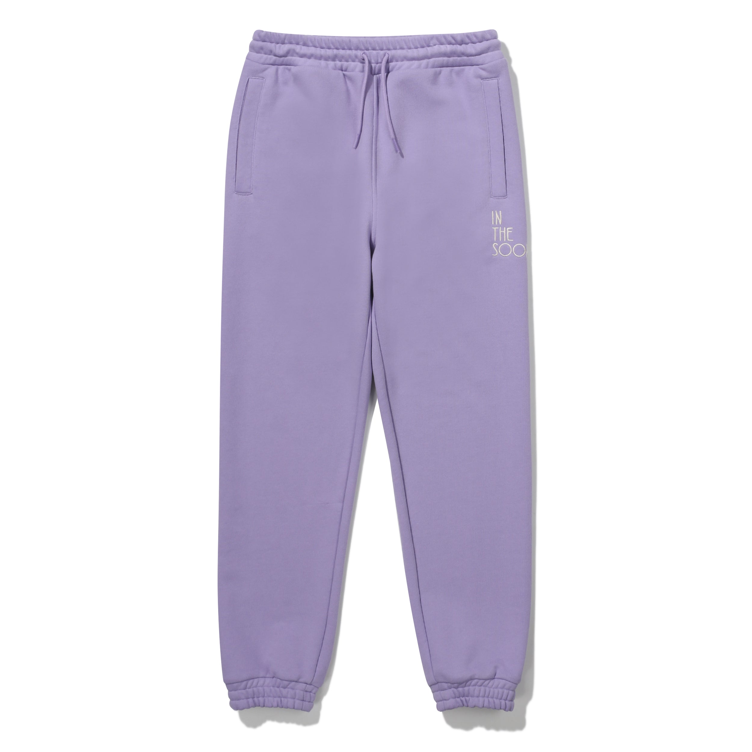 Hoodie dan Celana Jogger Lavender Jin BTS di In The Soop Dua