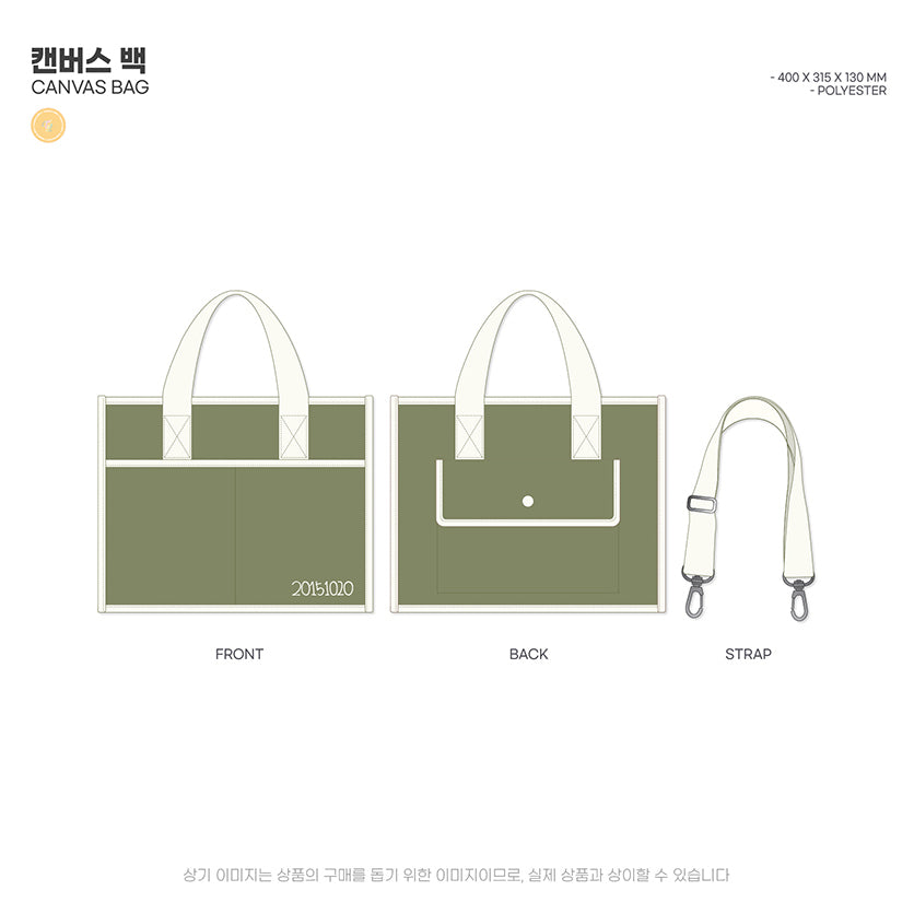 TWICE UNIV. FASHION CLUB Canvas Bag