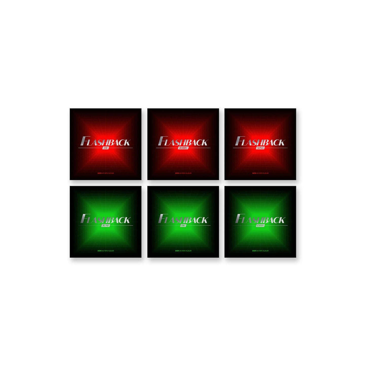 iKON 4th Mini Album : FLASHBACK (DIGIPACK Ver)