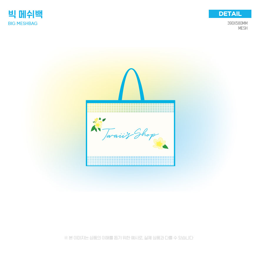 TWICE Twaii's Shop Big Mesh Bag
