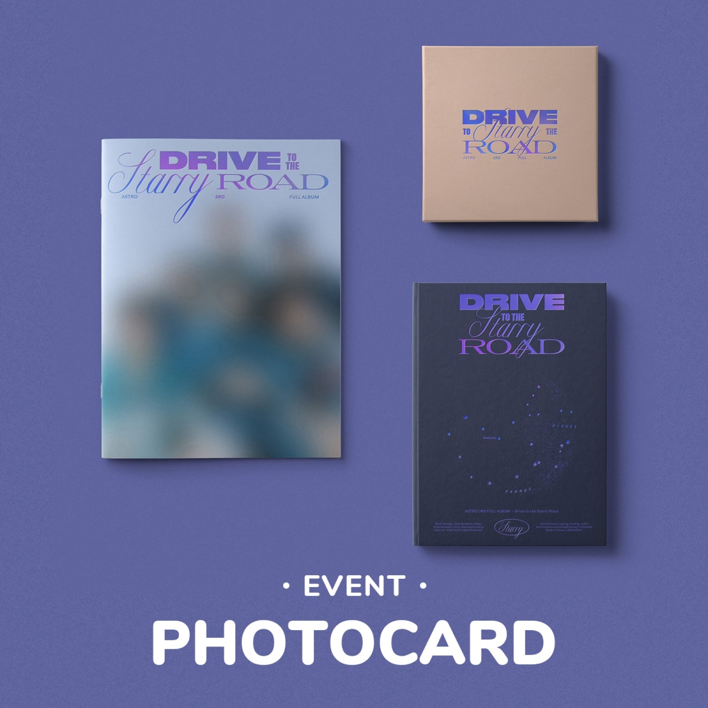 ASTRO 3rd Full Album : Drive to the Starry Road