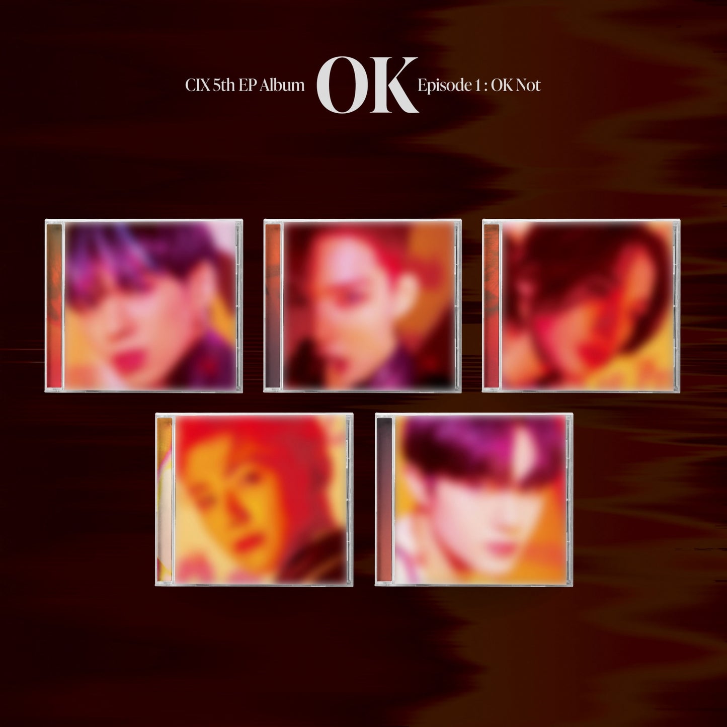 CIX 5th Mini Album : 'OK' Episode 1 : OK Not (Jewel Ver)