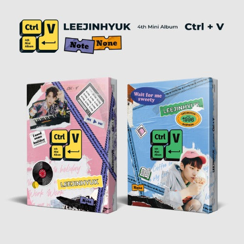 Lee Jin Hyuk 4th Mini Album : Ctrl+V (Random Ver)