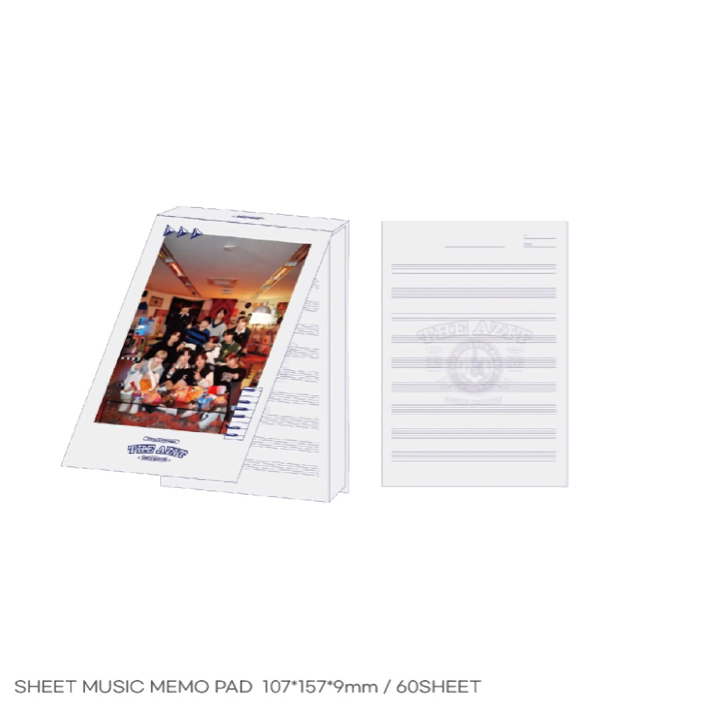 (Pre-Order) THE BOYZ THE AZIT Sheet Music Memo Pad