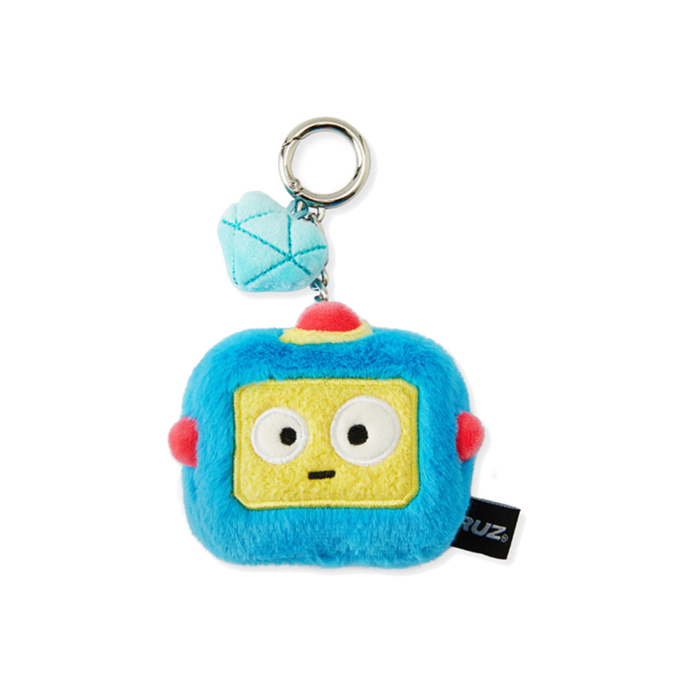 TRUZ Flatfur Diamond Face Back Charm Plush