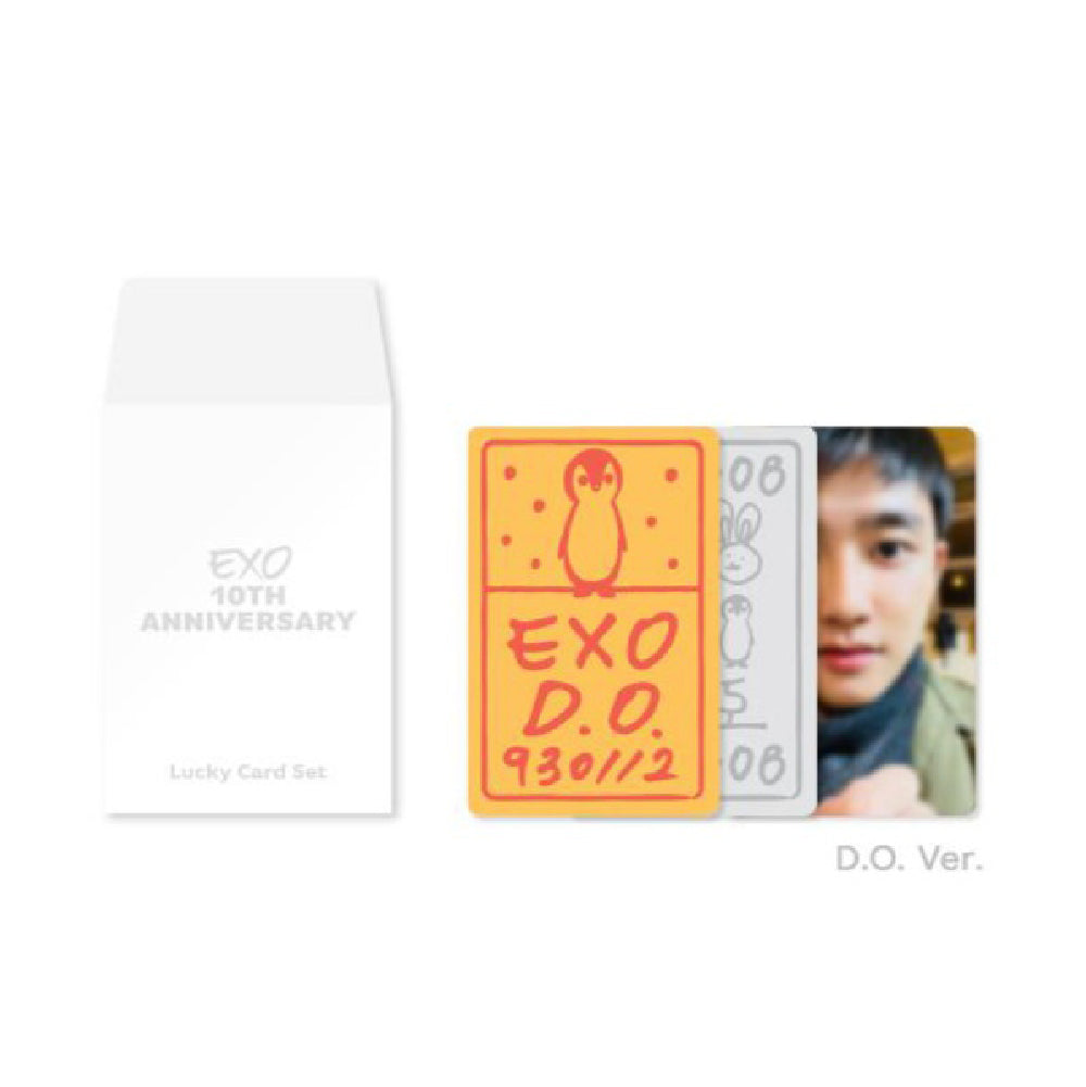 EXO 10th Anniversary Lucky Card Set