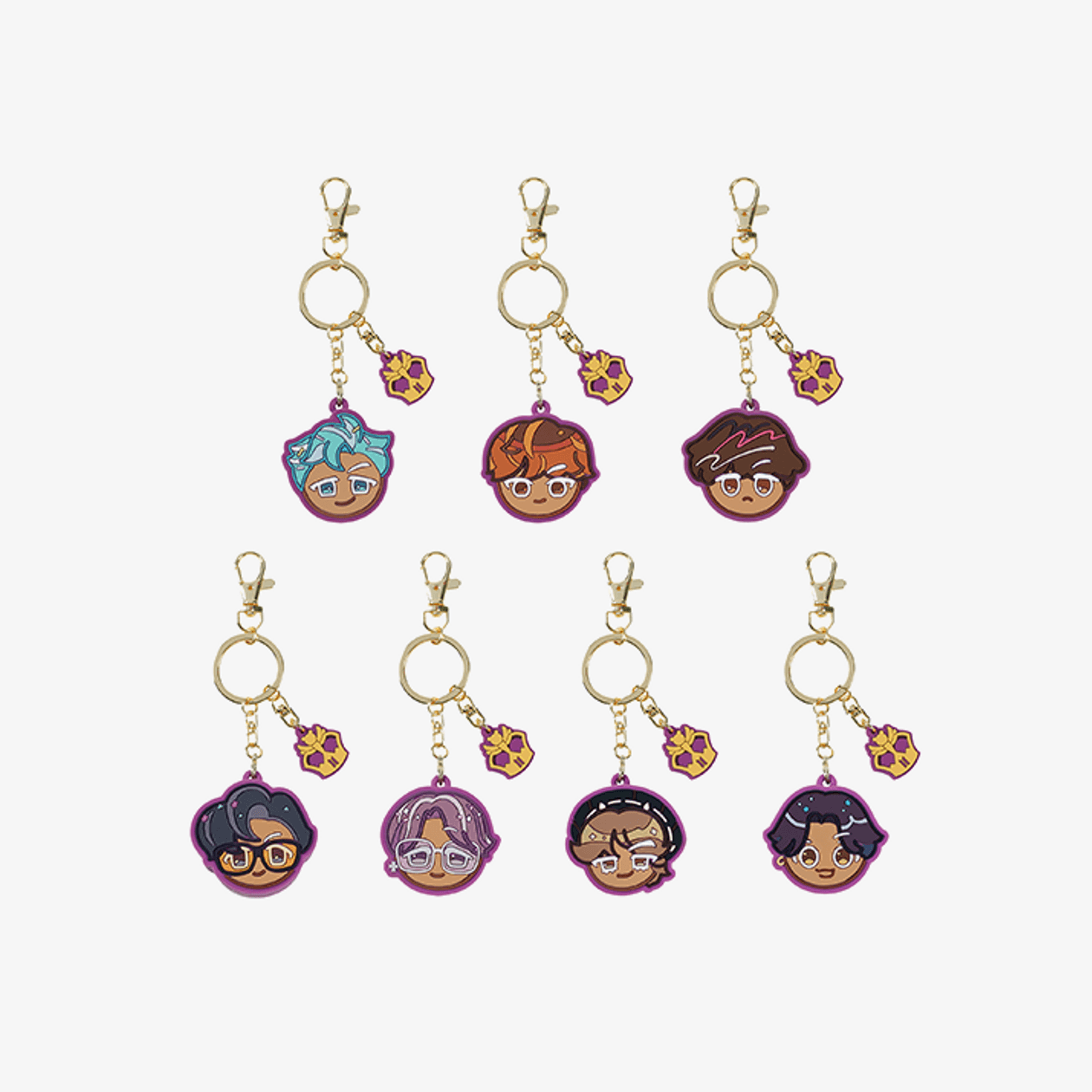BTS X COOKIE RUN: KINGDOM Voice Keyring