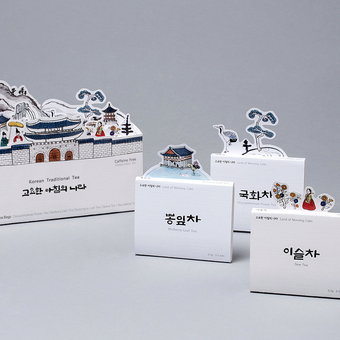 Korean National Museum Korean Traditional Tea Bag Set