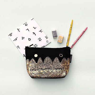 Korean National Museum Sun and Moon Pouch