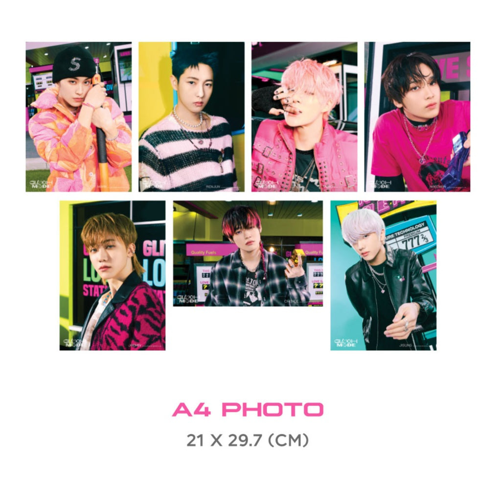NCT DREAM Glitch Mode Pop Up A4 Photo
