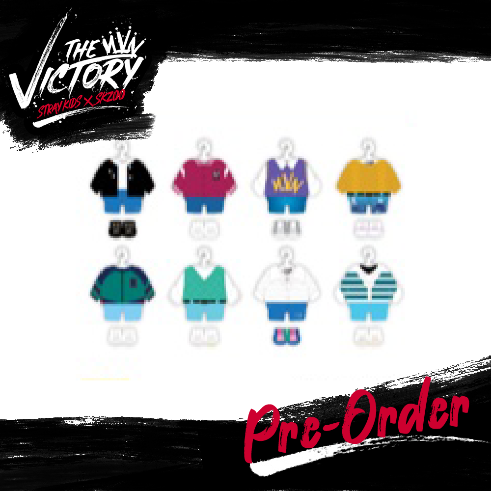 STRAY KIDS Pop Up Store SKZOO Plush Outfit The VICTORY Ver ...