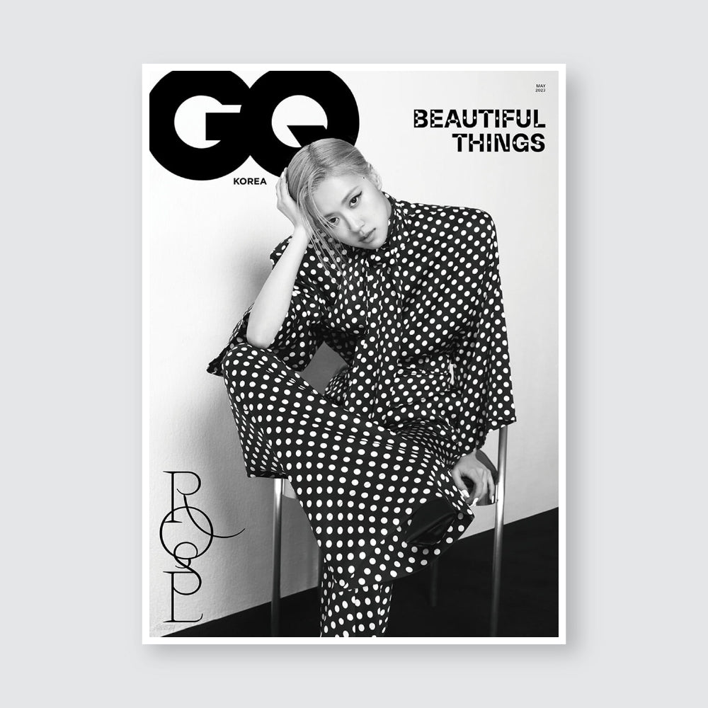 GQ Korea Magazine May 2023 : BLACKPINK Rose Cover