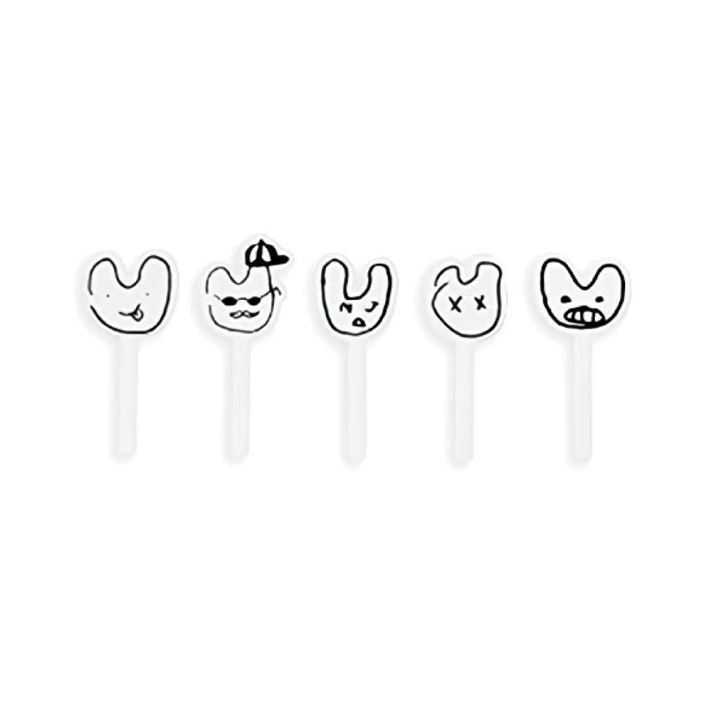 NewJeans Pop Up Store NewJeans Acrylic Topper Set