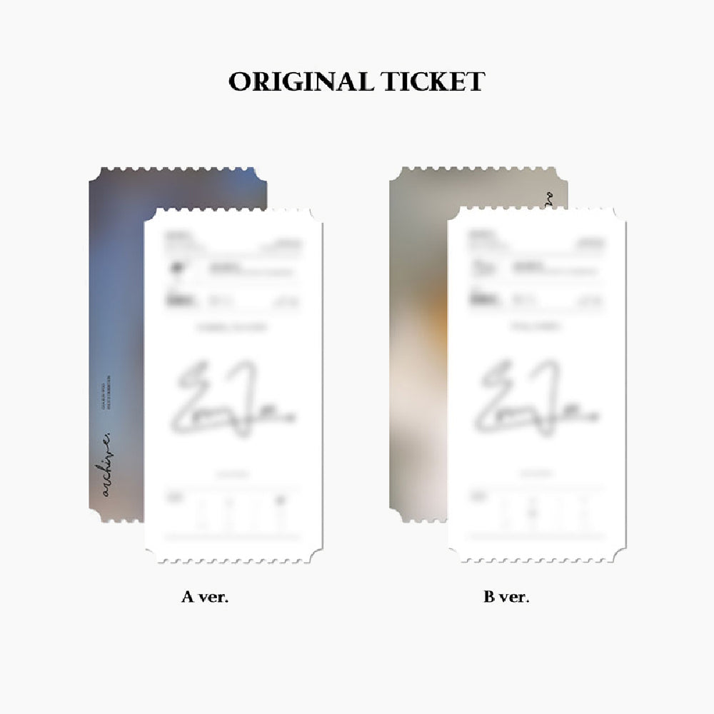 ASTRO Cha Eun Woo Photo Exhibition Original Ticket Set