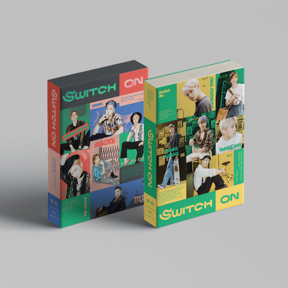 ASTRO 8th Mini Album : SWITCH ON (Random Version)