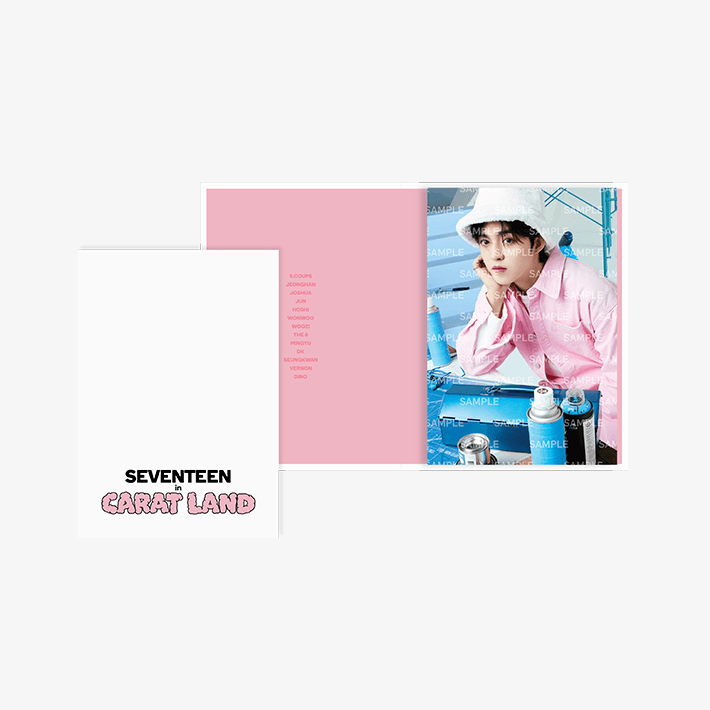 SEVENTEEN 2023 Caratland Postcard Book