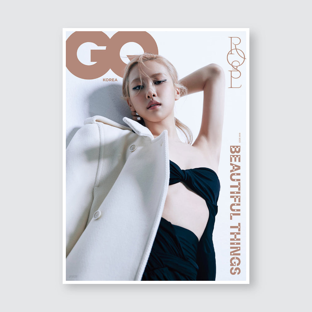 GQ Korea Magazine May 2023 : BLACKPINK Rose Cover