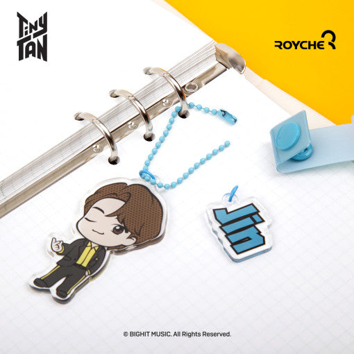 TINY TAN BUTTER Acrylic Hand Strap Keyring