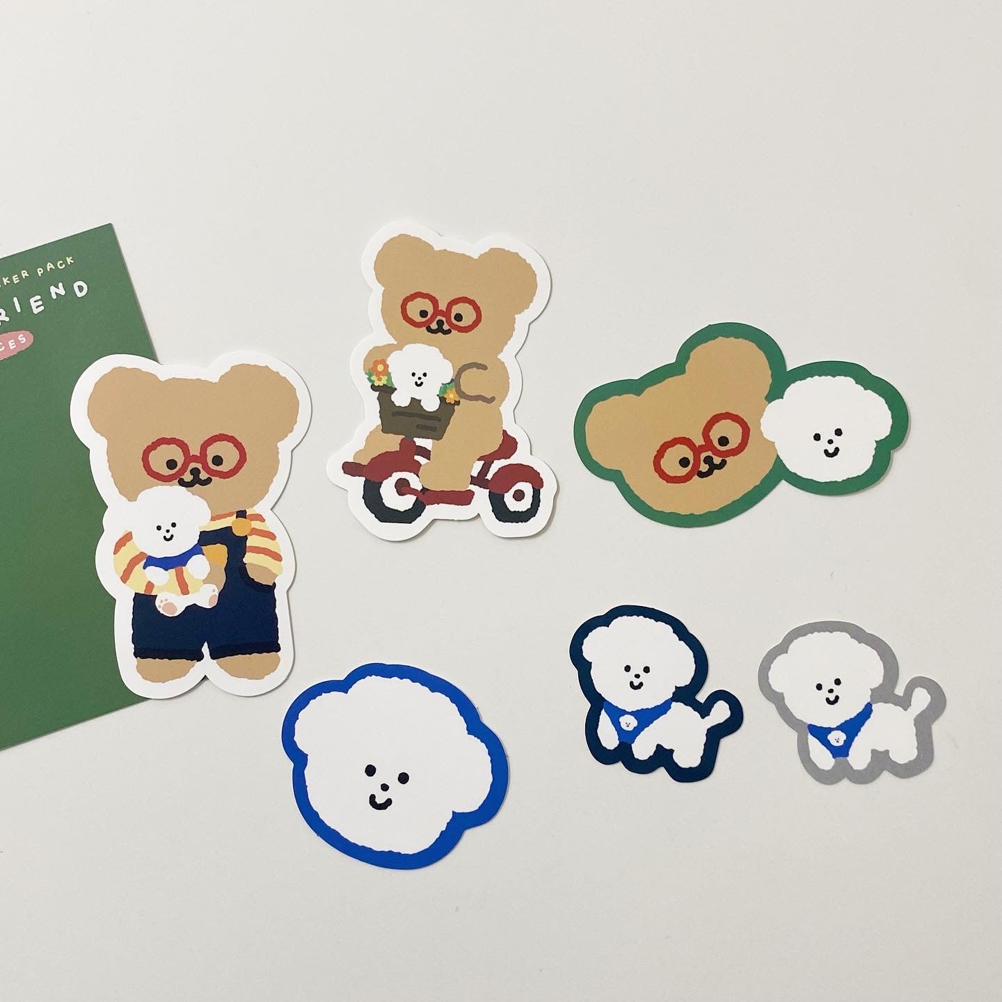 TETEUM Tiny Forest Stickers – KPOP2U_Unnie