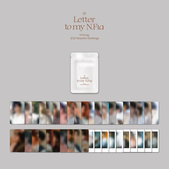 N.FLYING 2023 Season's Greetings Fortune Trading Card