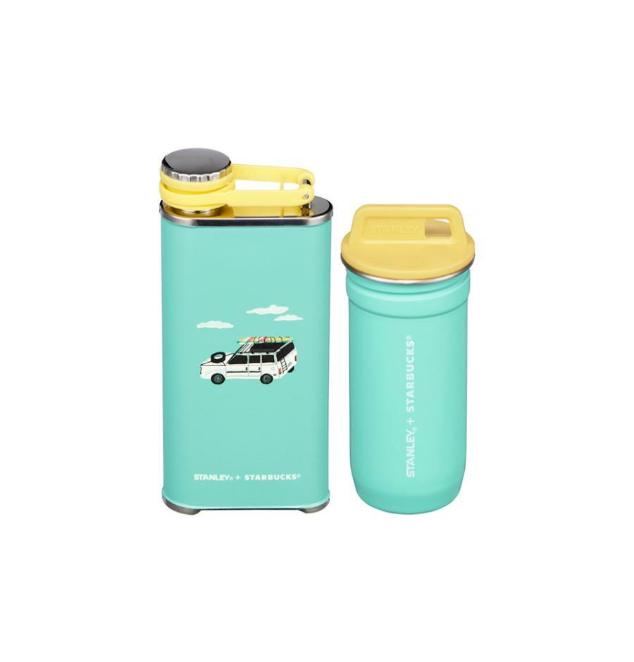 Starbucks Korea 2021 Blue Summer SS Stanley Tumbler 473ml