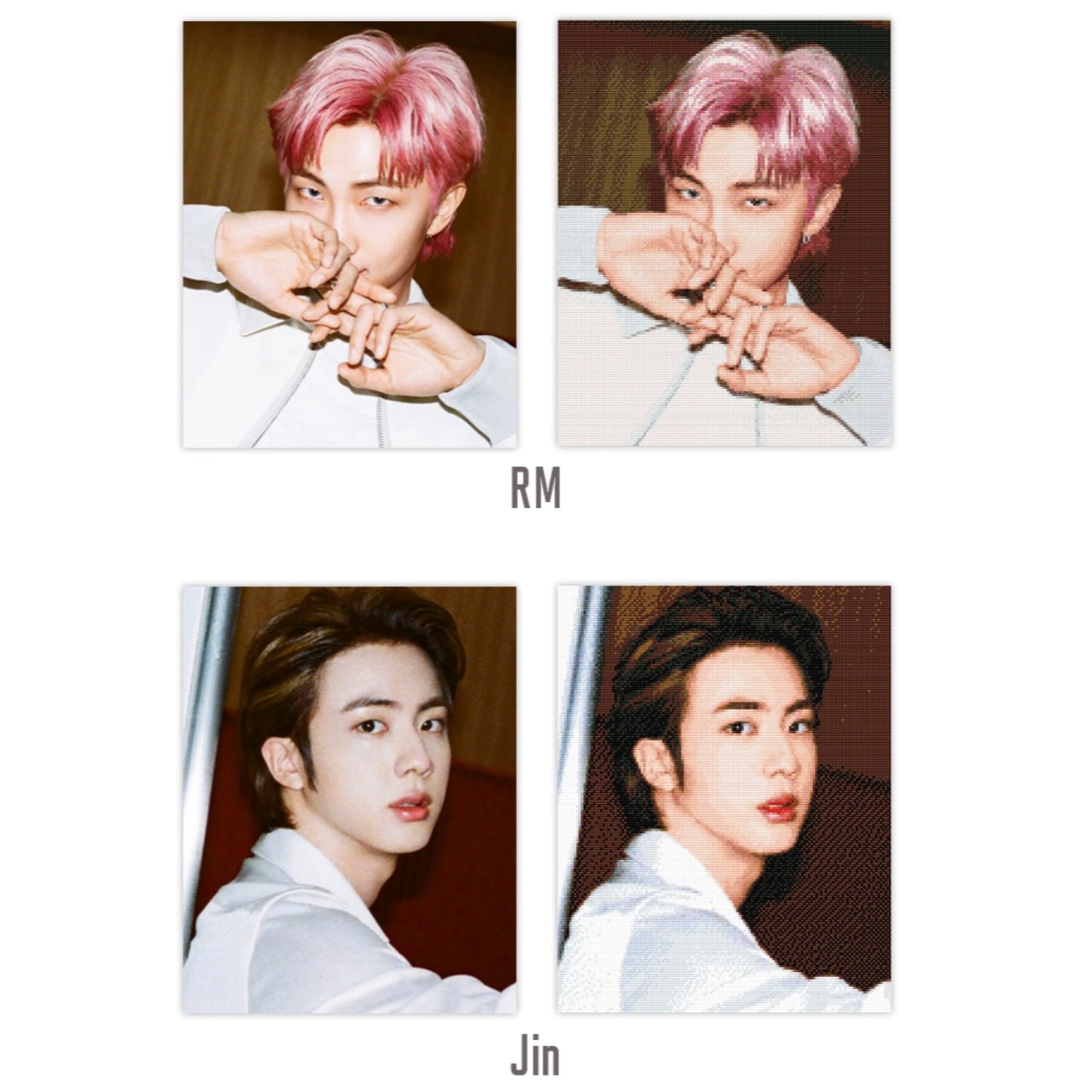 BTS Cubic Painting 6 (BUTTER Cubic Painting)