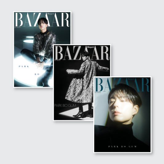 BAZAAR Korea Magazine January 2023 : Park Bo Gum Cover