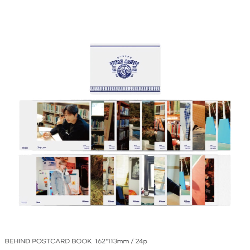 THE BOYZ THE AZIT Behind Postcard Book