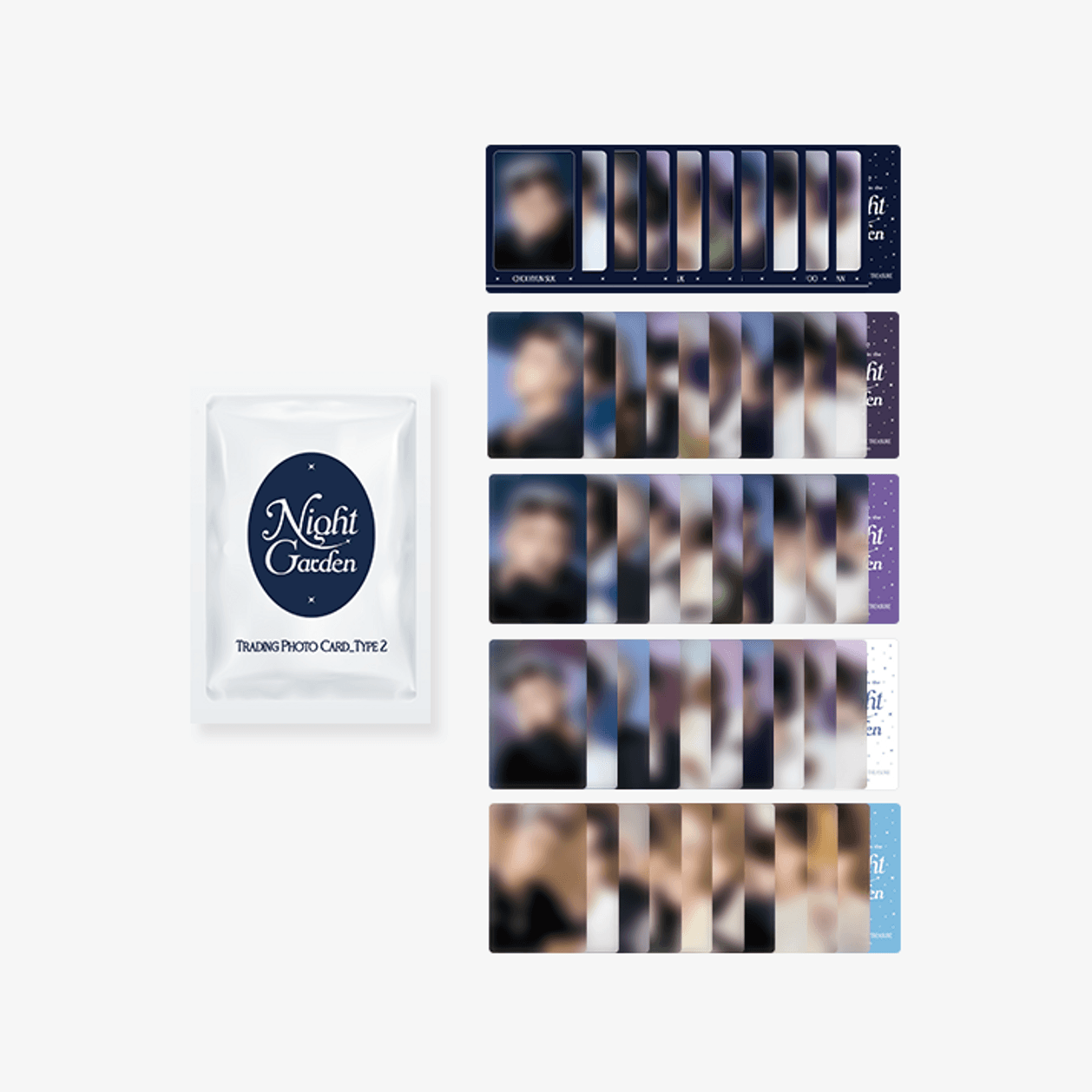 TREASURE NIGHTGARDEN Trading Photo Card