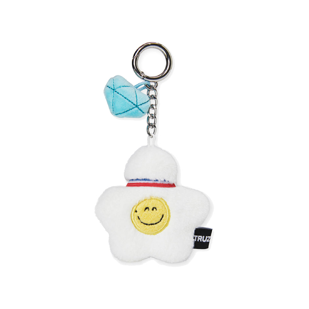 TRUZ Flatfur Diamond Face Back Charm Plush