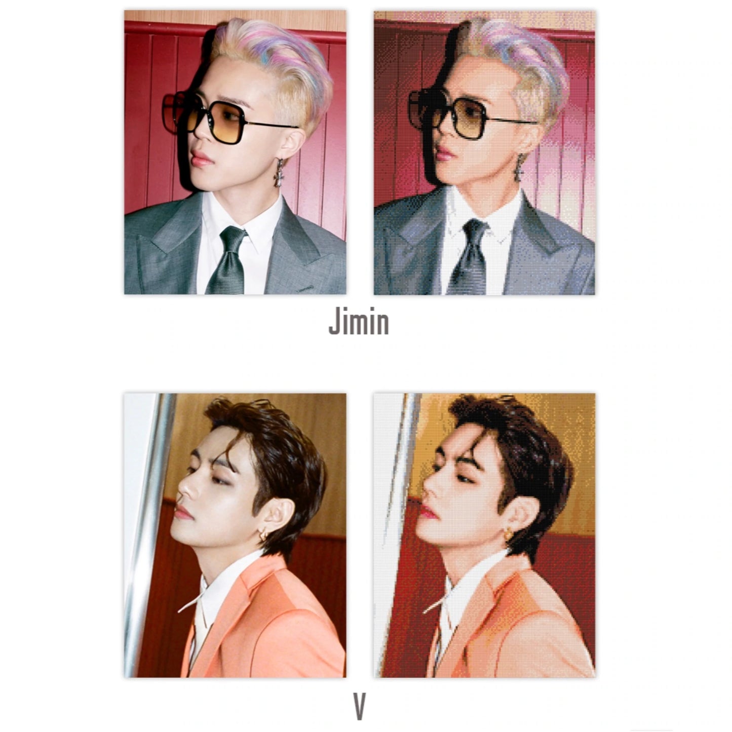 BTS Cubic Painting 6 (BUTTER Cubic Painting)