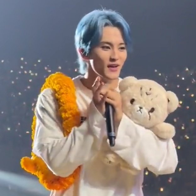 NCT Mark Cheetah Lee Plush Doll