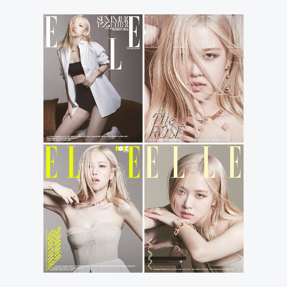 BLACKPINK ROSE cover ELLE KOREA Magazine 2023 JUNE