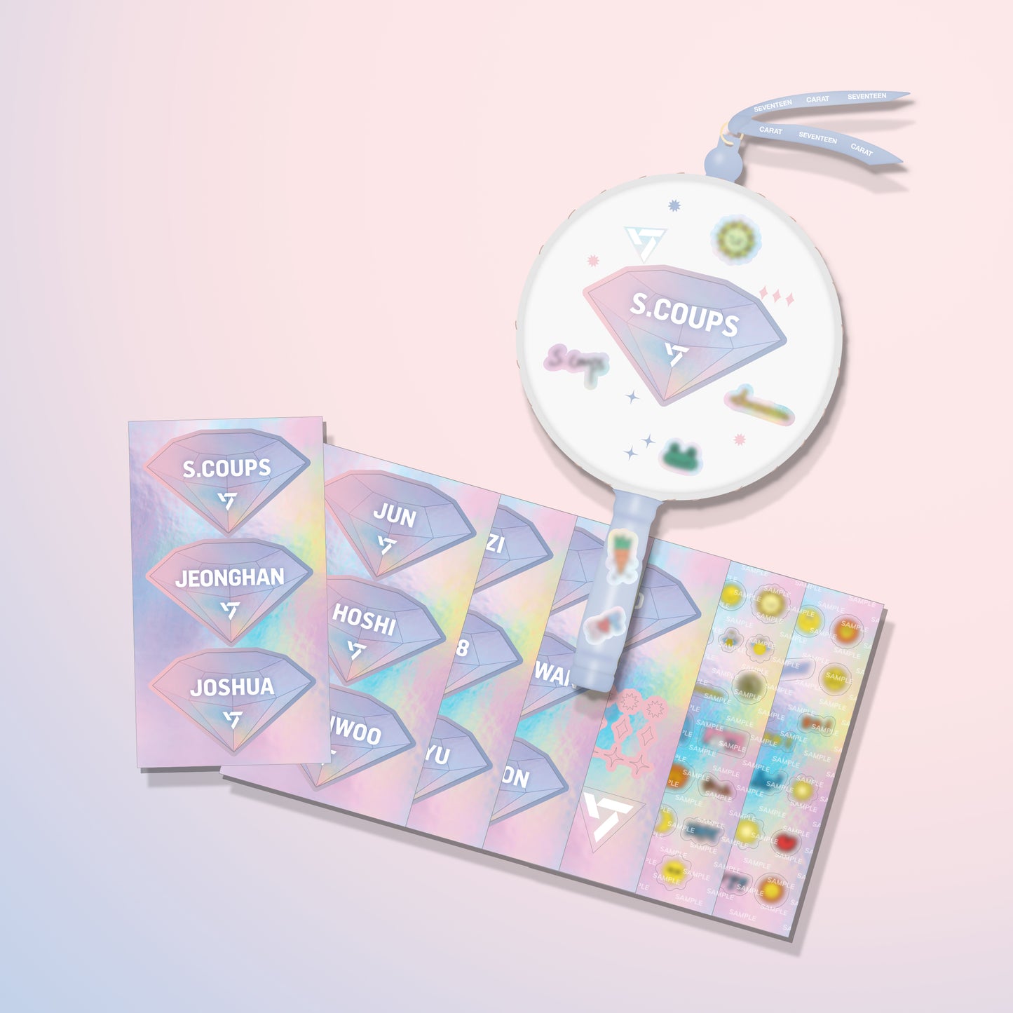 SEVENTEEN BE THE SUN Deco Sticker Set