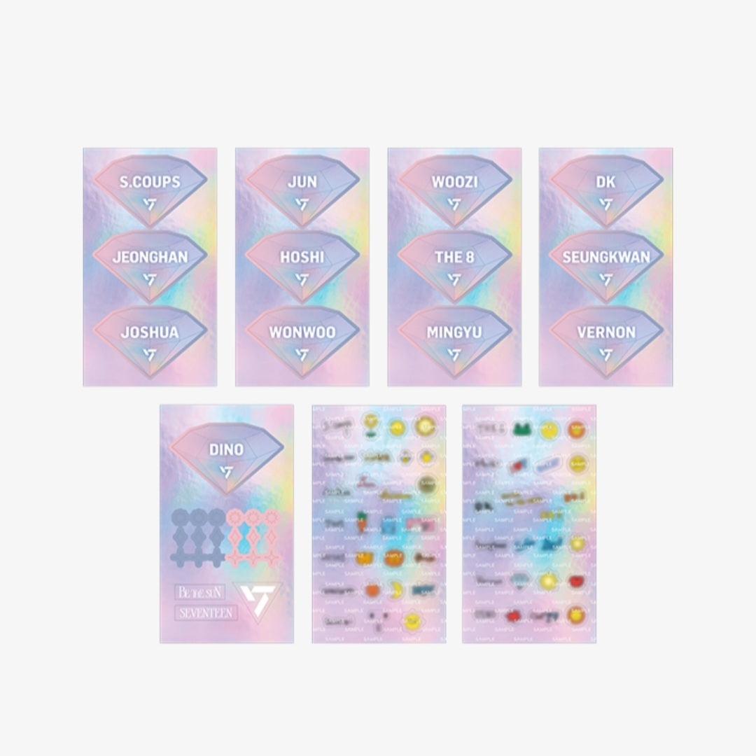 SEVENTEEN BE THE SUN Deco Sticker Set