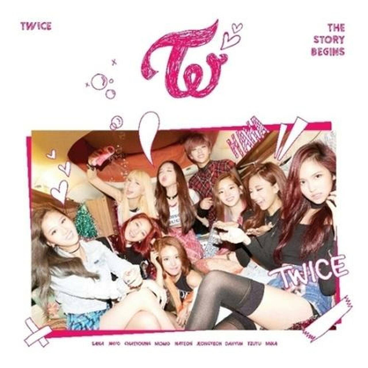 TWICE 1st Mini Album : The Story Begins