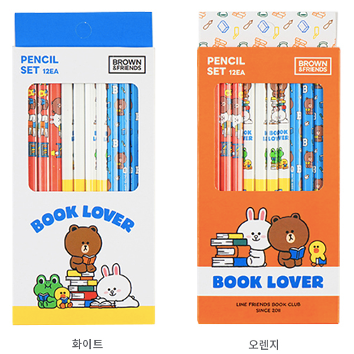 BROWNFRIENDS 12 Pencils Set