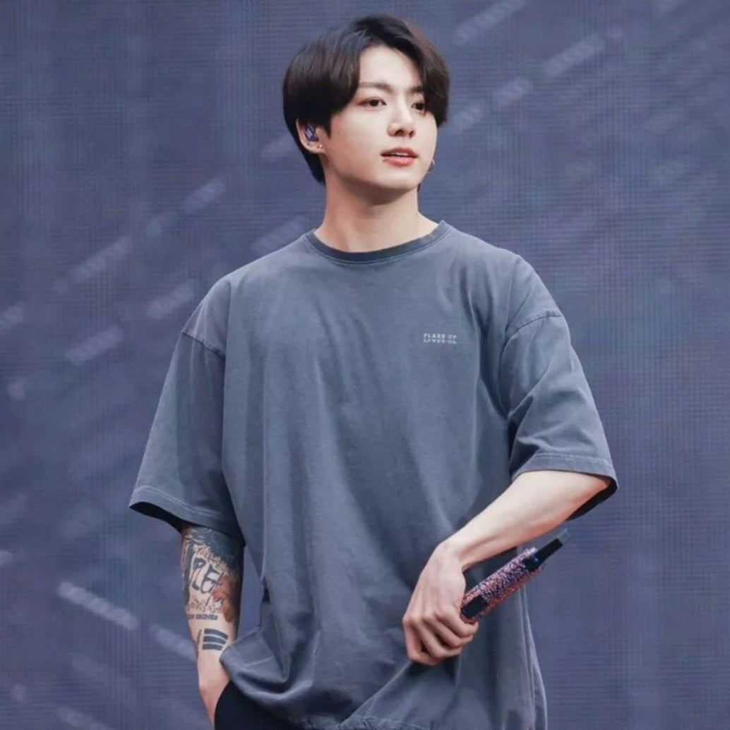 Reversible String T-Shirt worn by BTS Jungkook