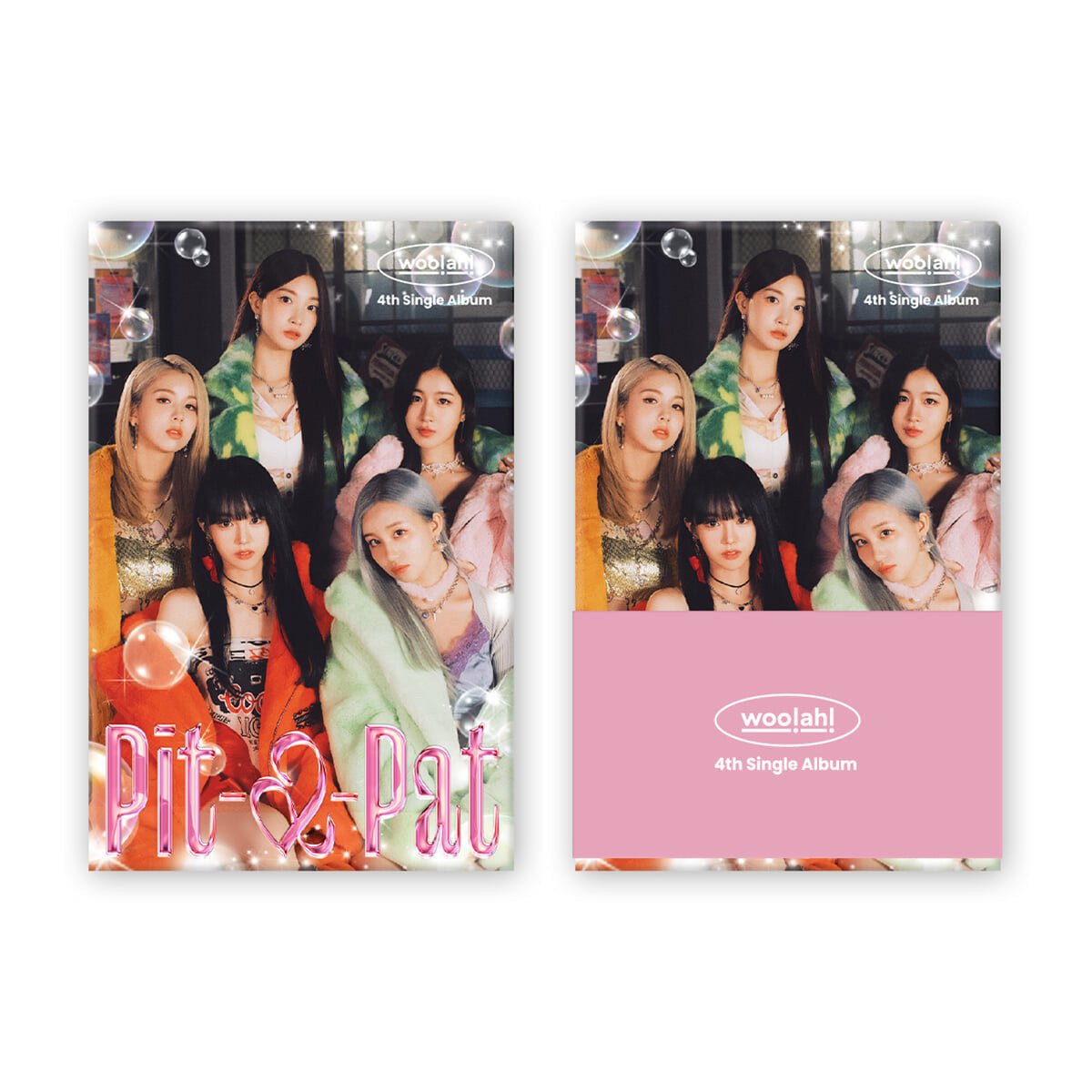 woo!ah! 4th Single Album : Pit-a-Pat (Poca ver)