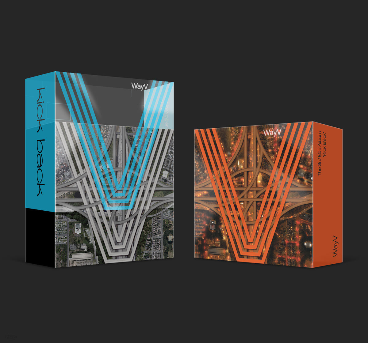 WayV 3rd Mini Album : Kick Back KiT Album (Random Version)