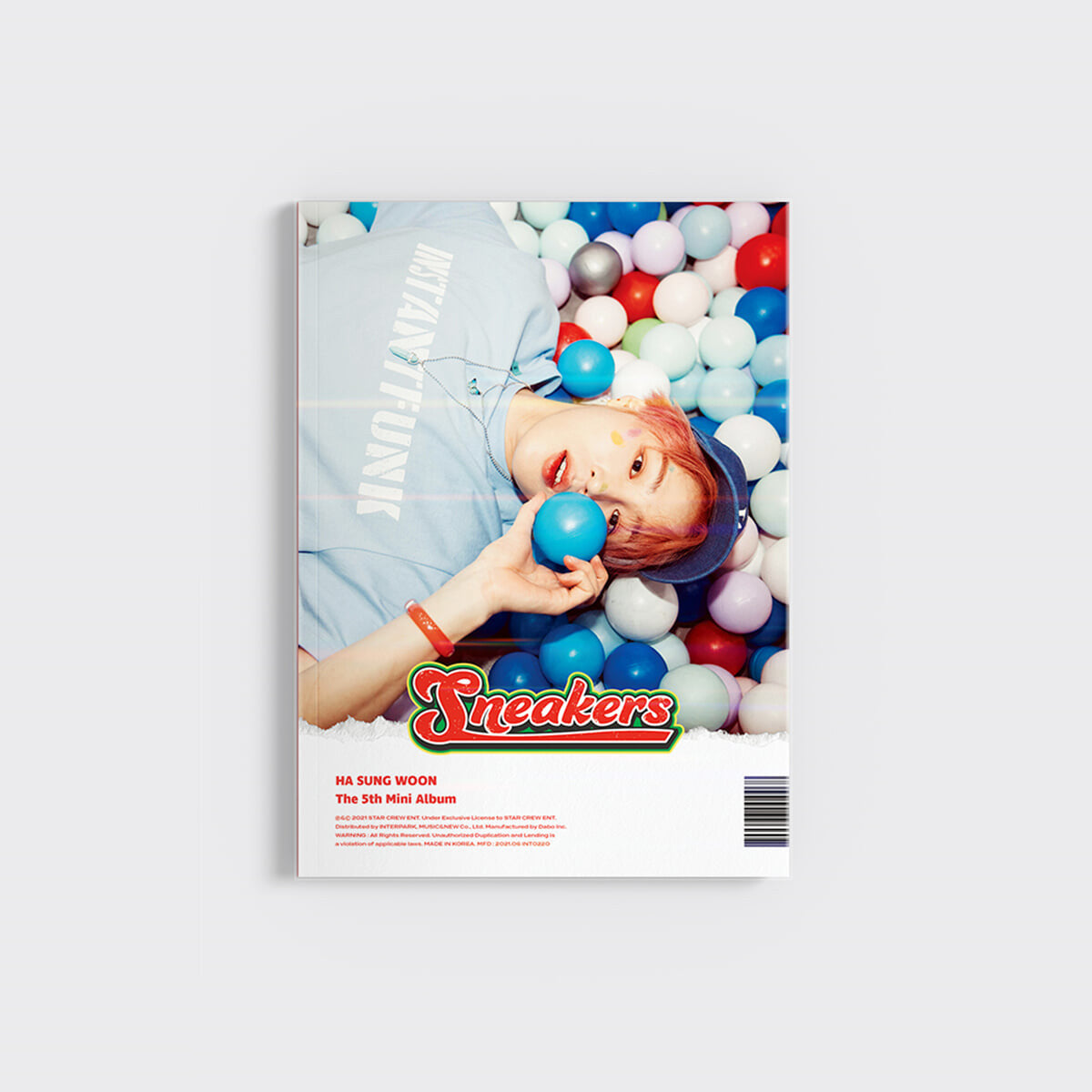 HA SUNG WOON 5th Mini Album : Sneakers