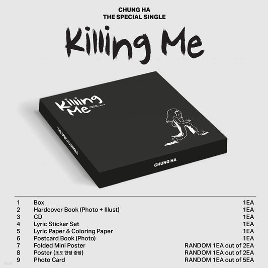 CHUNG HA Special Single Album : Killing Me