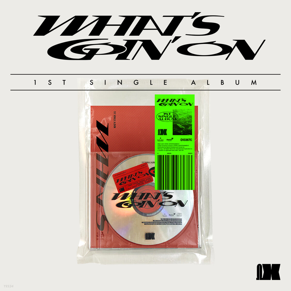 OMEGA X 1st Single Album : WHAT'S GOIN ON