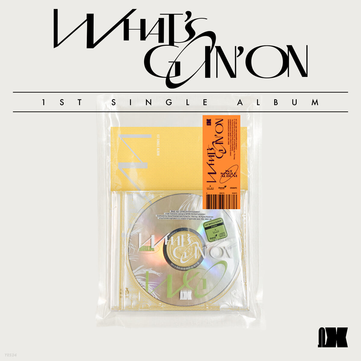 OMEGA X 1st Single Album : WHAT'S GOIN ON