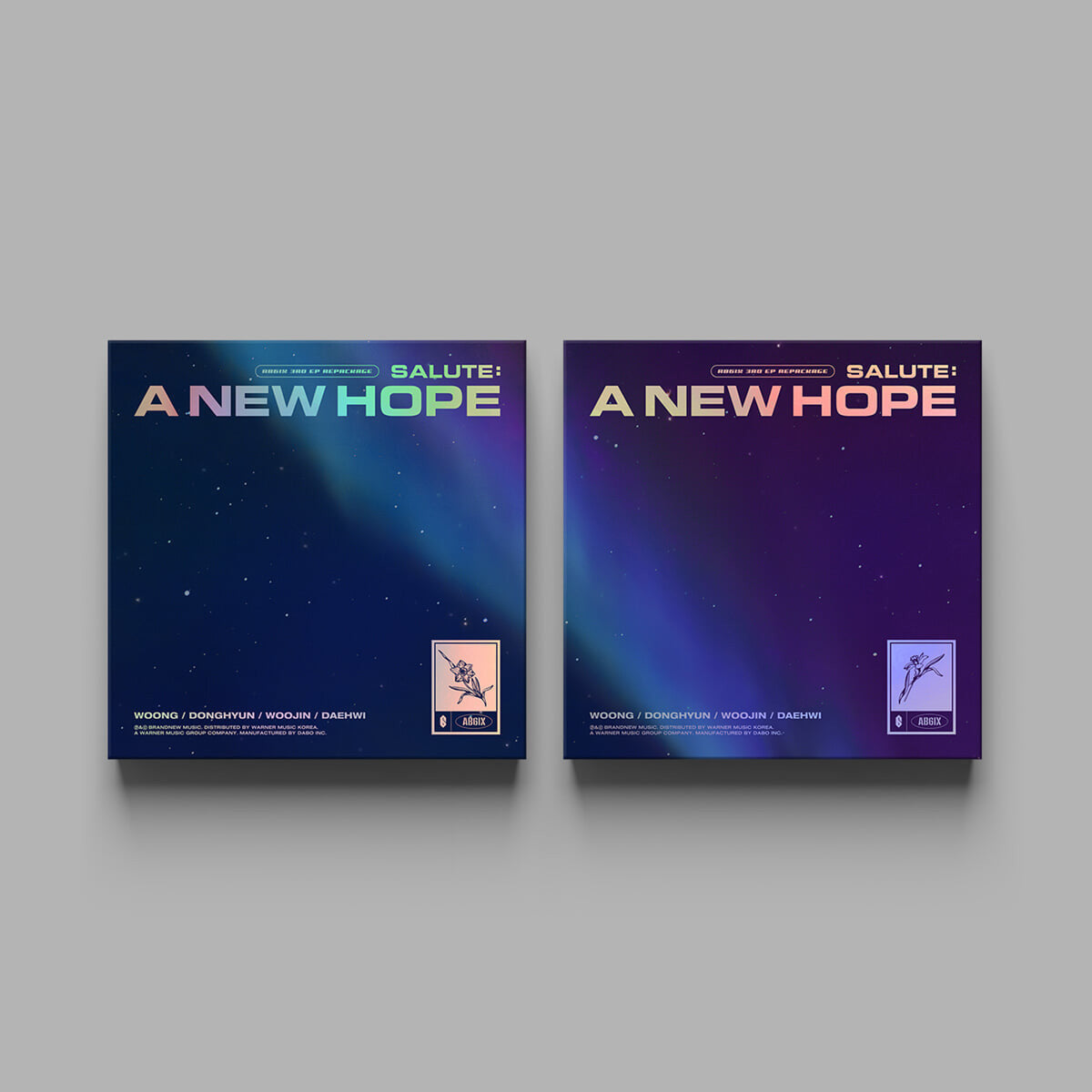 AB6IX 3rd Mini Album Repackaged : SALUTE : A NEW HOPE (Random Ver)