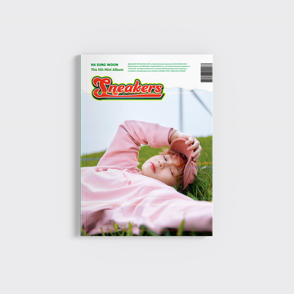 HA SUNG WOON 5th Mini Album : Sneakers