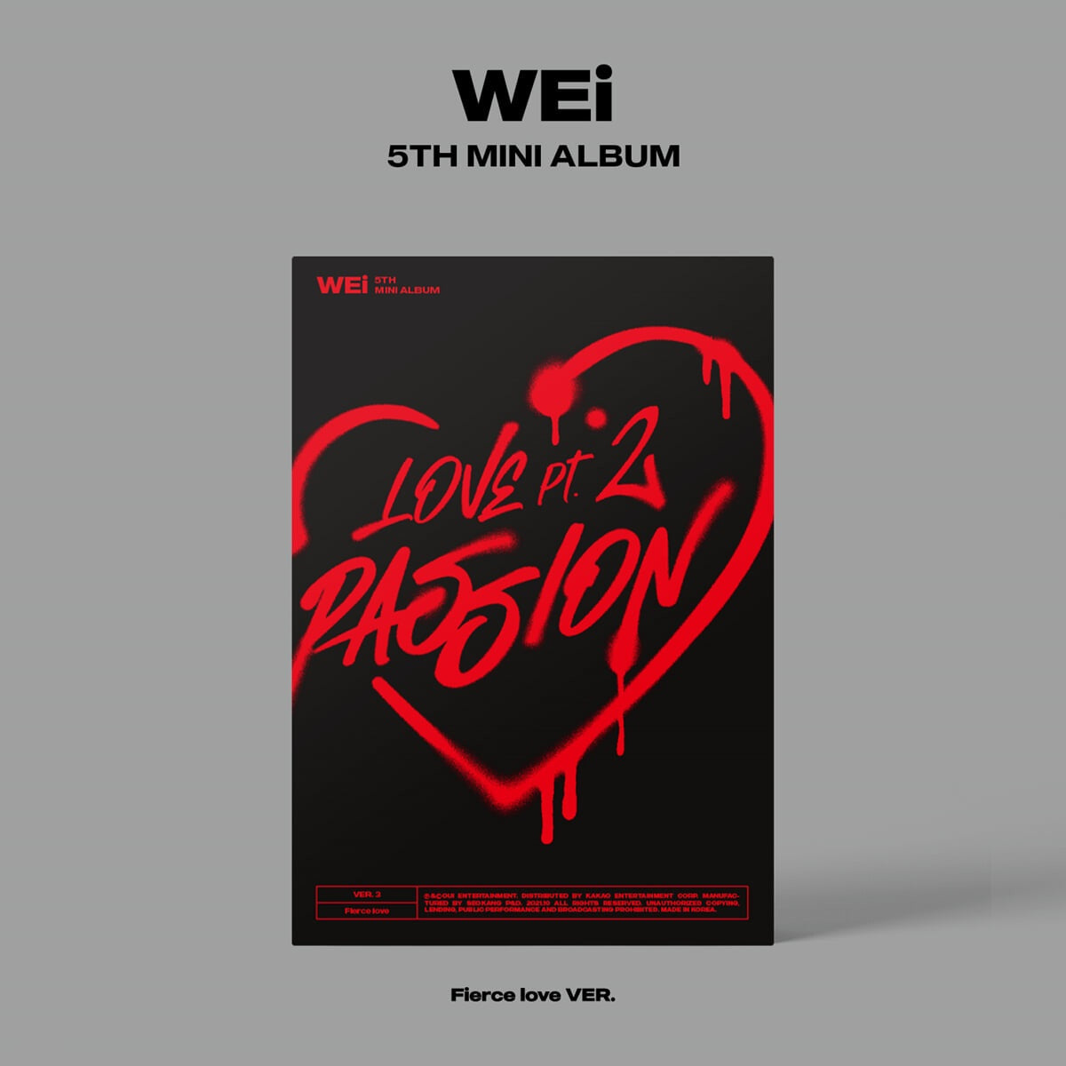 WEi 5th Mini Album : Love Pt.2 : Passion