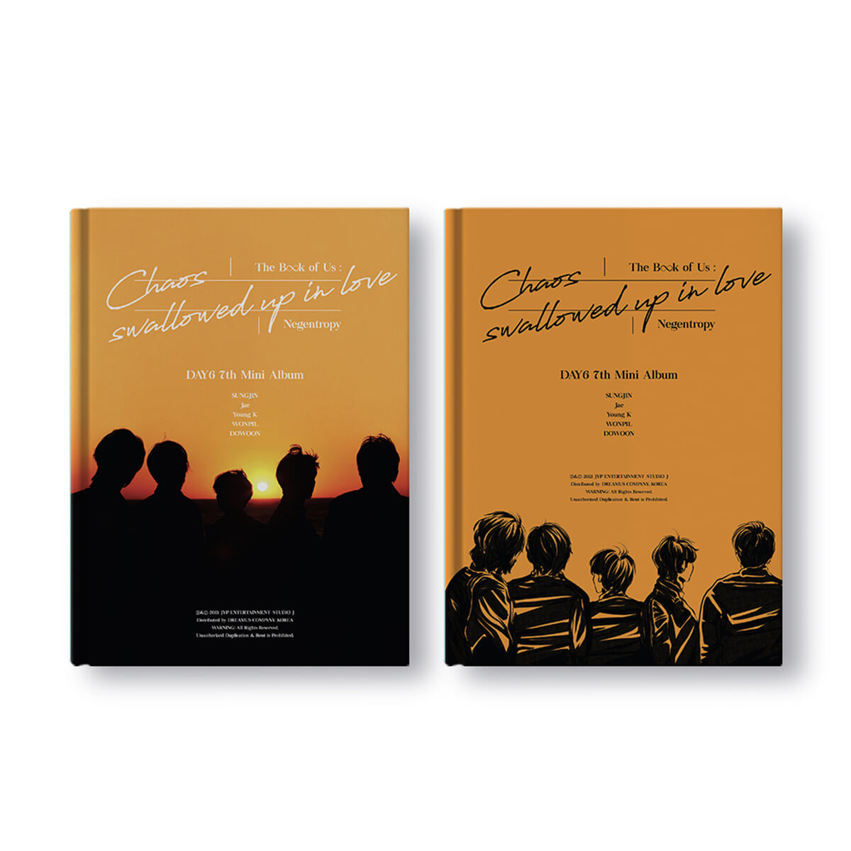 DAY6 7th Mini Album : The Book Of Us : Negentropy