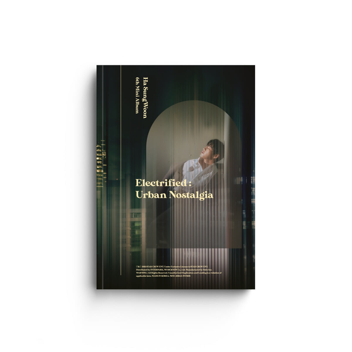 HA SUNG WOON 6th Mini Album : Electrified : Urban Nostalgia