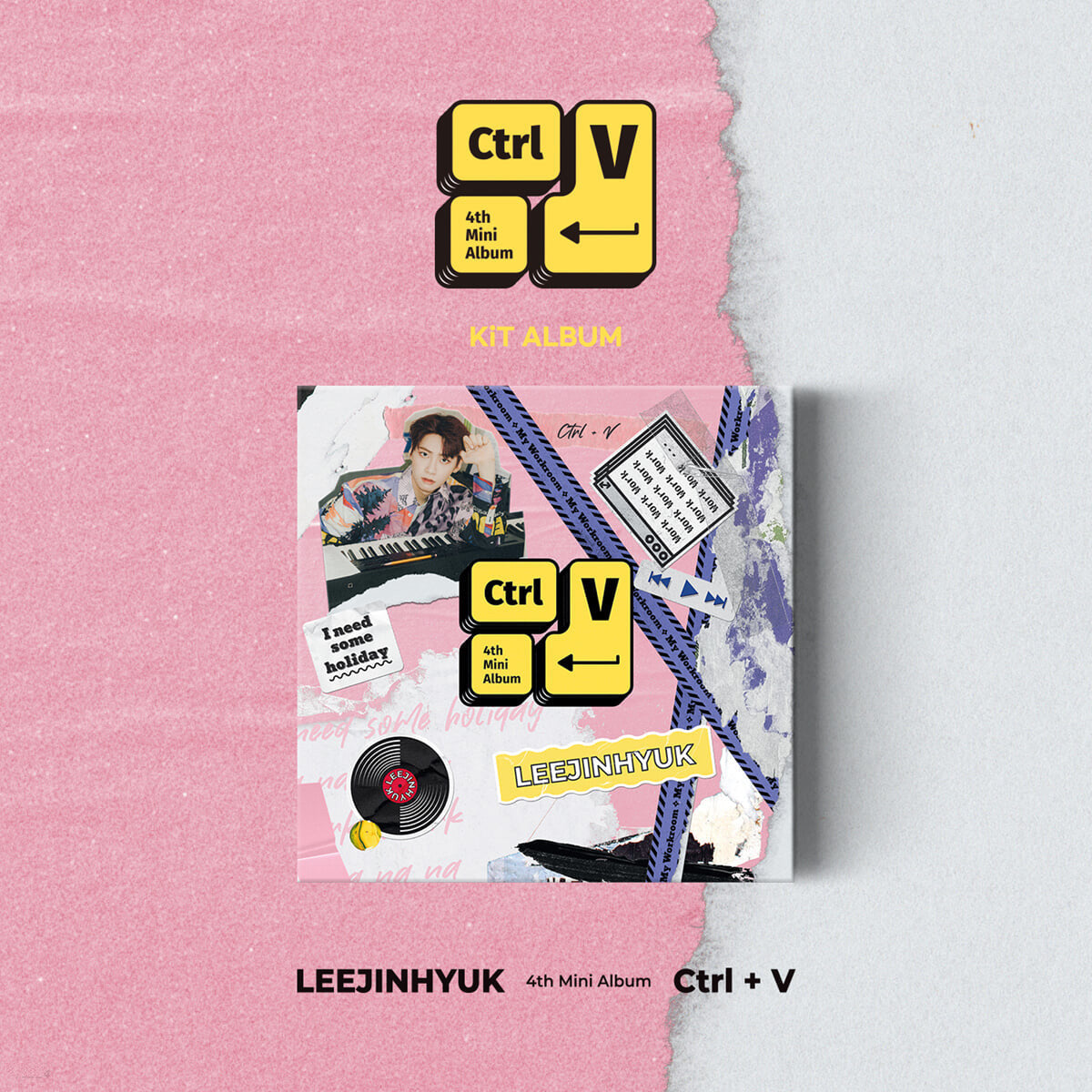 Lee Jin Hyuk 4th Mini Album : Ctrl+V (KiT Album)
